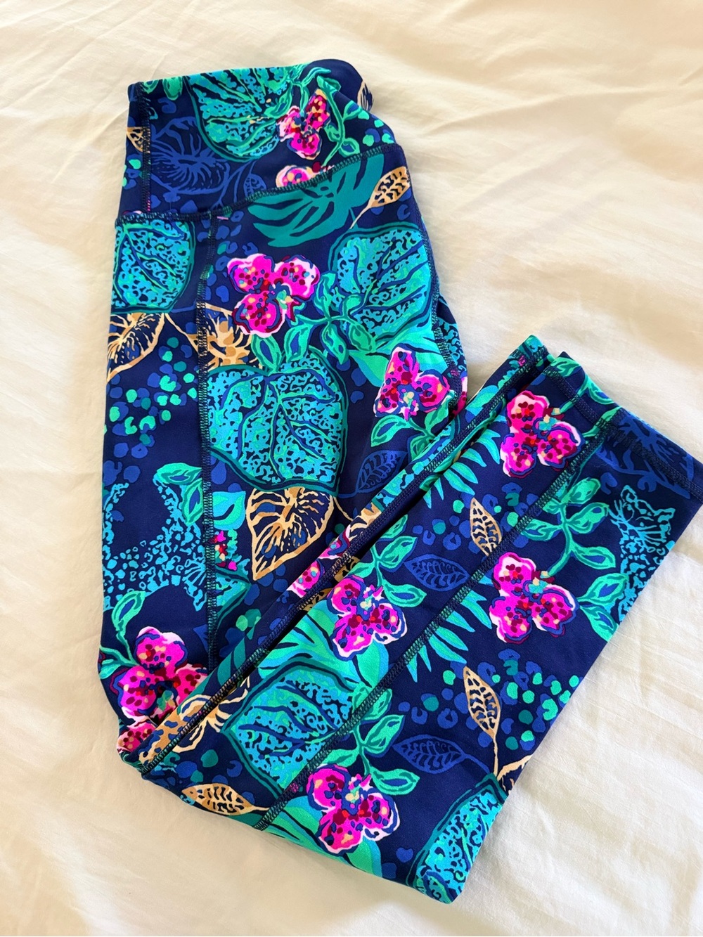 NWT Lilly Pulitzer Luxletic Weekender Middi Legging